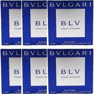  * BLV pour HOMME by Bvlgari for Men * 0.05 oz EDT Vial 