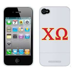   Chi Omega letters on Verizon iPhone 4 Case by Coveroo Electronics