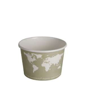  Eco Products Compostable Soup Cup in World Art design, 16 
