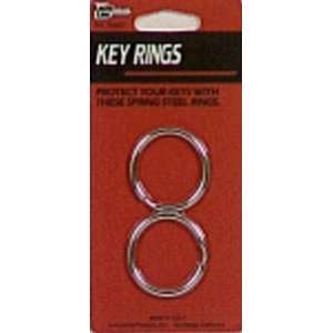    HY KO PROD CO #KC107 2PK1 1/4Split Key Ring