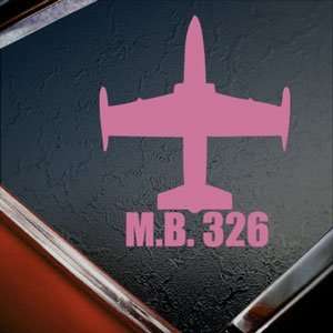  M.B. 326 Pink Decal Military Soldier Truck Window Pink 