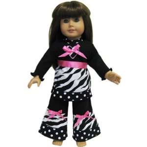   New Boutique Zebra set Fit American Girl Doll clothing Toys & Games