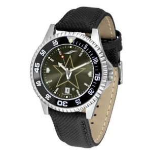  Commodores Competitor AnoChrome Mens Watch with Nylon/Leather Band 