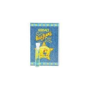  BLUE JEANS by Gianni Versace Vial On Card Mini Health 