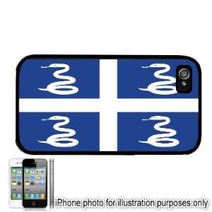  Martinique Martiniquais Flag Apple iPhone 4 4S Case Cover 