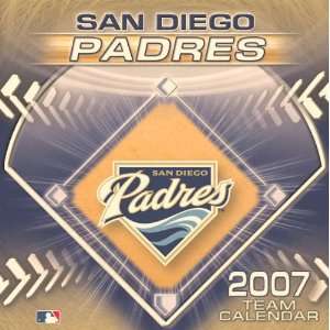  San Diego Padres 2007 Box Calendar