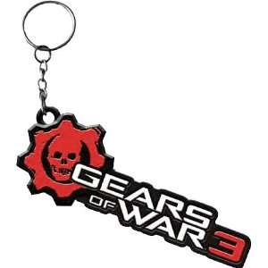  NECA Gears of War 3 Metal Logo Keychain Toys & Games
