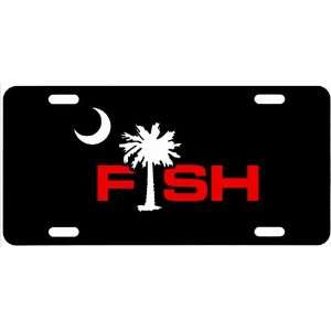  Fish South Carolina License Plate 