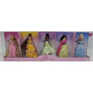 Disney Princess Doll Set * Sleeping Beauty * Belle * Tiana 