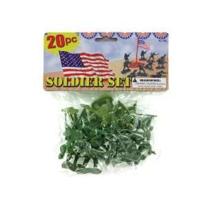   New   Plastic soldiers play set   Case of 96   KL143 96 Toys & Games