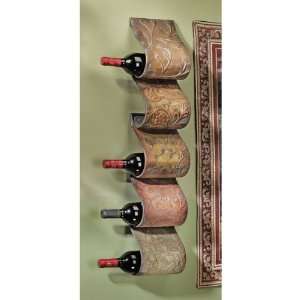  34 Classic French Accent Wall Mounted Wine Rack