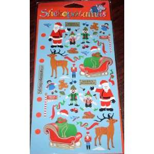   Stickopotamus Sheet Stickers   Santas Workshop Arts, Crafts & Sewing