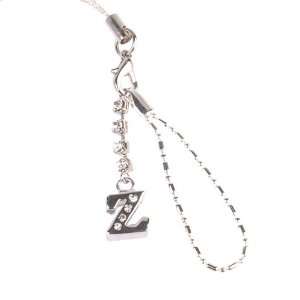  Hand Crafted Cellular Phone Charm Letter Z Cell Phones 