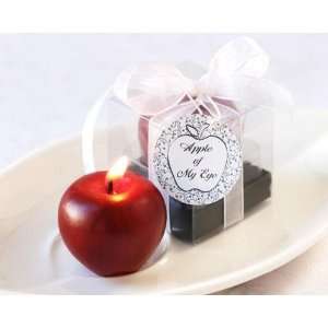  Apple Mini Candle in Gift Box Set of 2