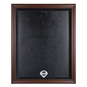  Brown Framed Phillies Logo Jersey Display Case Sports 