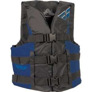  Fly Racing Adult Life Vests Blue X Small Sports 
