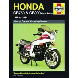  Honda CB750 and CB900 dohc Fours Haynes Repair Manual 
