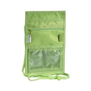  Belle Hop Travel ID And Document Organizer Holder, GREEN 