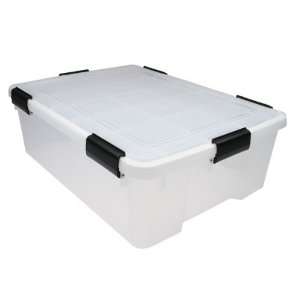  41.2 Qt Ultimate Airtight Box   Large set of 2 (Clear with 