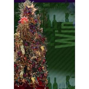  9 Tuscan Winery Fully Decorated Artificial Christmas Tree 