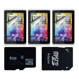   + 4GB Micro SD Memory Card for HTC EVO View 4G By Skque Electronics