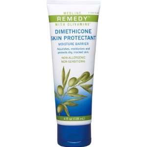 Medline MSC094514H Remedy Olivamine 4 oz. Dimethicone Skin Barrier and 