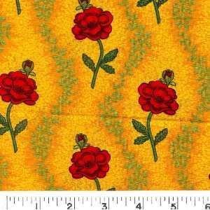  45 Wide ROSEVINE   SUNNY Fabric By The Yard Arts 