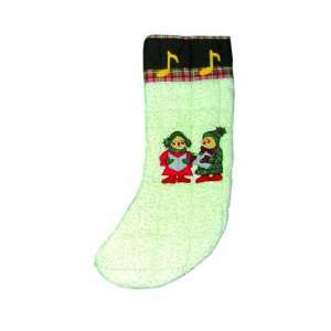  Patch Magic Carolers Stocking, 8 Inch by 21 Inch