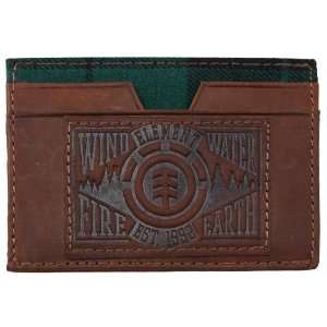  Element Heritage Leather Wallet   Brown Electronics