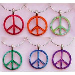  Peace   Set of 6 Wine Glass Charms from That Wine is 