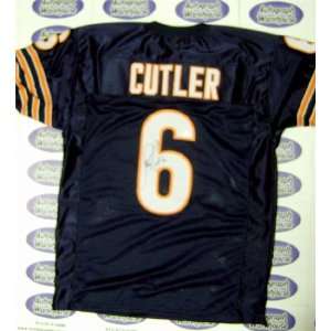  Jay Cutler Autographed/Hand Signed Football Jersey 