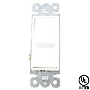    Topzone 15 amp Rocker Switch, White color