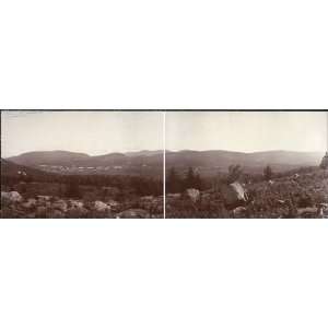  Panoramic Reprint of Tannersville & Haines Falls, Catskill 