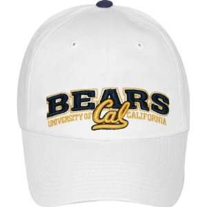 California Golden Bears Adjustable White Dinger Hat 