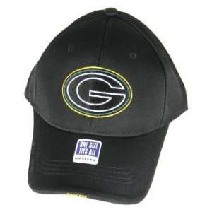  Green Bay Packers Max Flex Fit Black Hat 