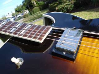 2003 Gibson ES 175 ES175 Vintage Sunburst Toacco Flame Fametop  