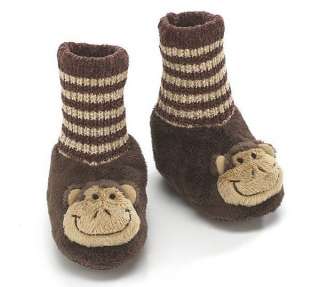   KoKo Monkey Animal Plush Slipper Brown House Shoe Socks Gift  