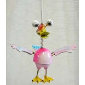    Cheeky Plastic Duck w/Google Eyes on Spring