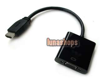   HDMI to VGA Video Audio box Converter Cable (Chip inside) 1080p  