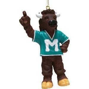  Marshall Thundering Herd NCAA Marco Mascot Ornament 