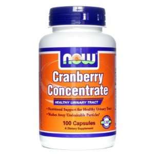  Now Cranberry Concentrate, 100 Capsule Health & Personal 
