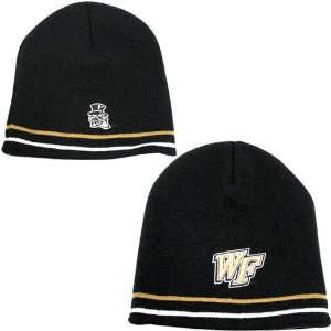 Top of the World Wake Forest Demon Deacons Black Double Diamond Knit 