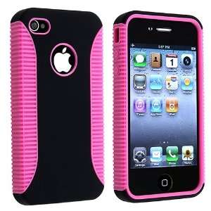  Hot Pink Hybrid Plastic Rubberized / Silicone Case for the 