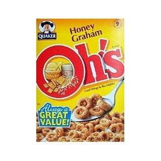 Honey Graham Os Cereal, 12 Ounce Boxes (Pack of 12)  