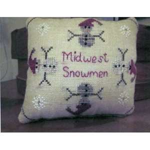  Midwest Snowmen   Cross Stitch Pattern Arts, Crafts 