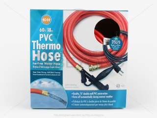 PVC ThermoHose Ice Free Heated Water Hose   (60ft / 18m)