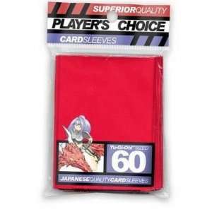  Players Choice Yu Gi Oh Red Sleeves (Pack of 60 