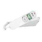 AT&T TR1909 Basic Trimline Corded Wall Phone with Caller ID   WHITE