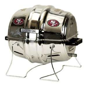    San Francisco 49ers NFL Charcoal Keg a que 