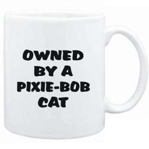 Mug White  OWNED by s Pixie Bob  Cats 